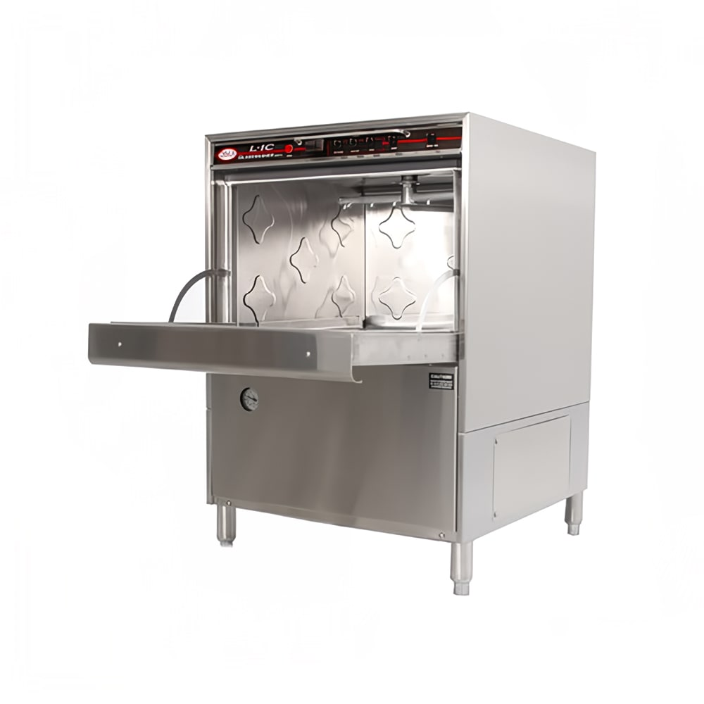 CMA Dishmachines L-1C Low Temp Rack Undercounter Glass Washer w/ (30) Racks/hr Capacity, 115v